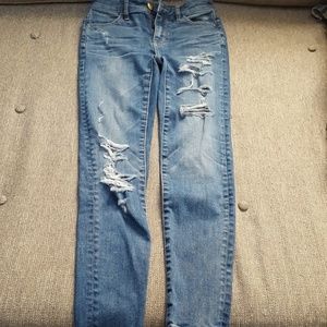 American Eagle Hi-Rise Jegging, 0 short